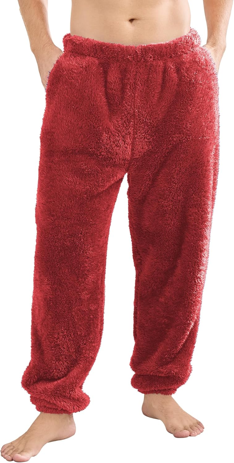 Mens Fleece Pajama Pants for Ultimate Winter Comfort and Warmth