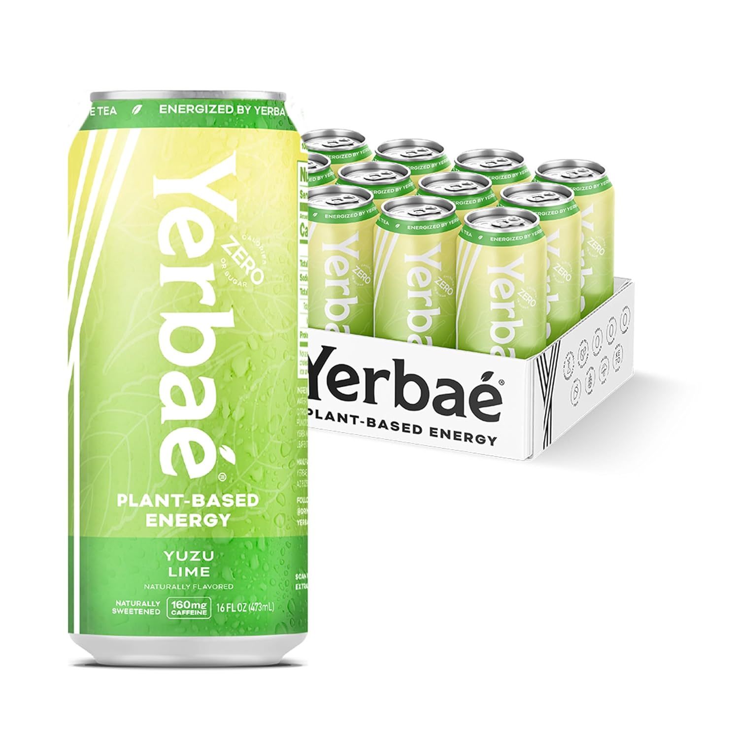 Yerbae Energy Beverage Yuzu Lime - A Refreshing Healthy Boost