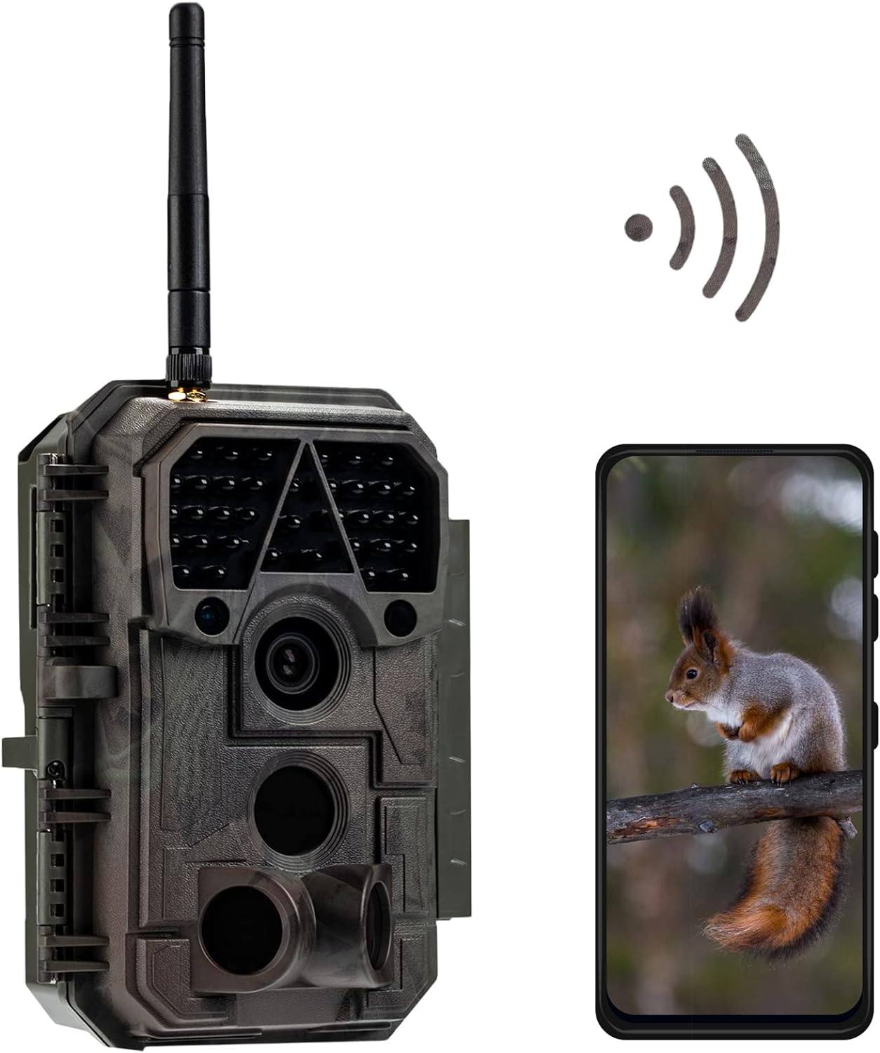 Meidase Wireless Trail Camera | 32MP High Resolution, Fast Trigger, Night Vision