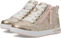 Skechers Unisex-Child Shoutouts 2.0 - Glitter Queen - Sparkly High-Top