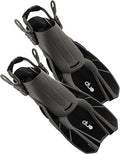 Duo Fins for Snorkeling and Swimming - Lightweight Travel Fins