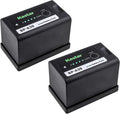 Kastar 2X BP-A30 Fully Decoded Camera Battery Pack - Long Run Time