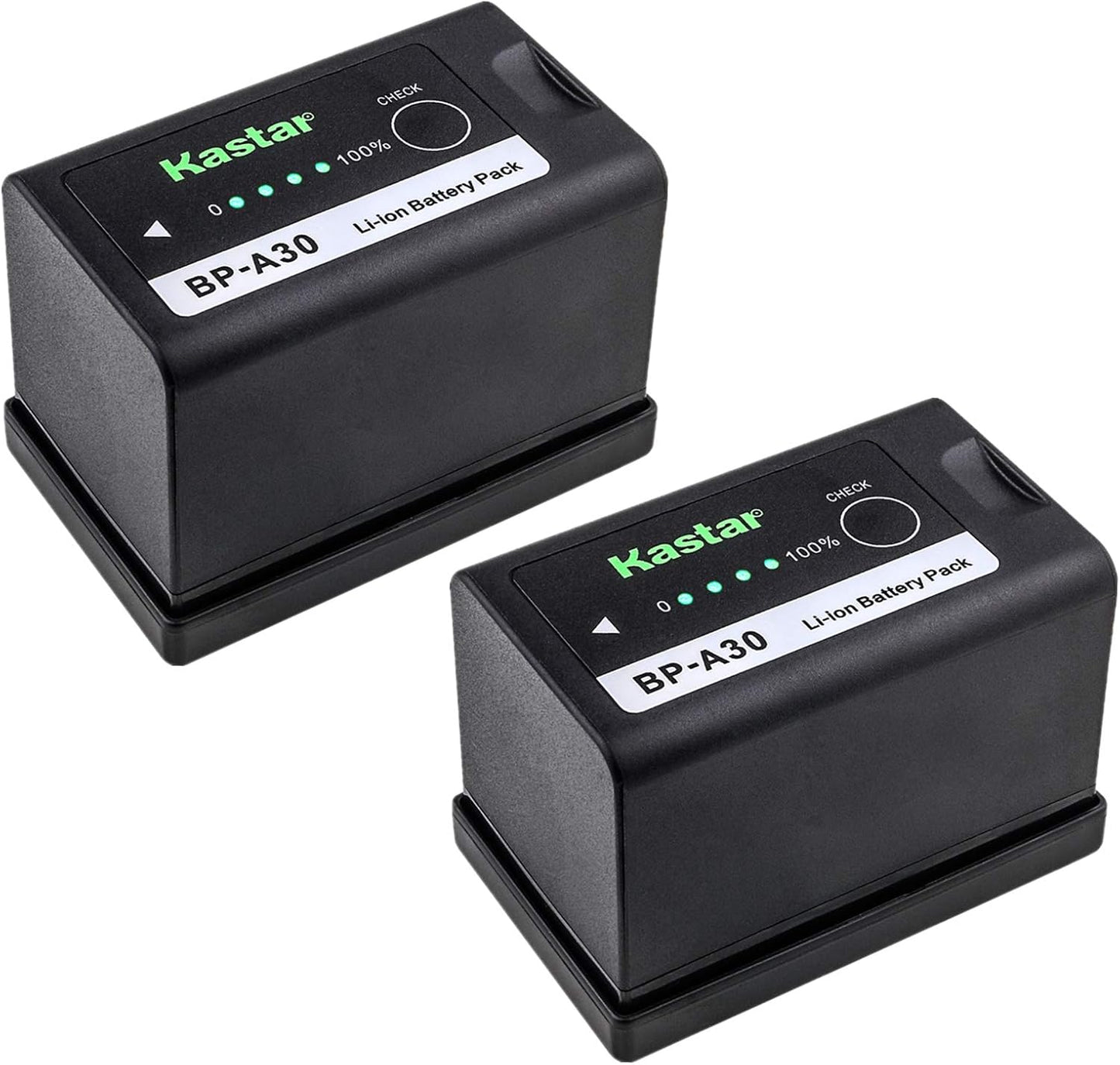 Kastar 2X BP-A30 Fully Decoded Battery for Canon Cameras