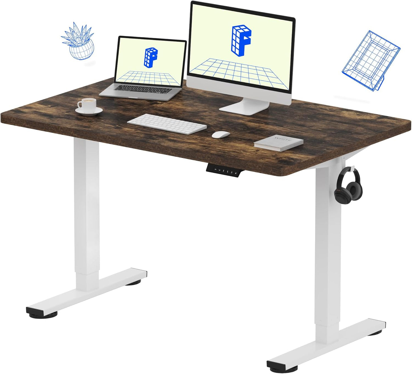 FLEXISPOT EN1 Electric Height Adjustable Standing Desk