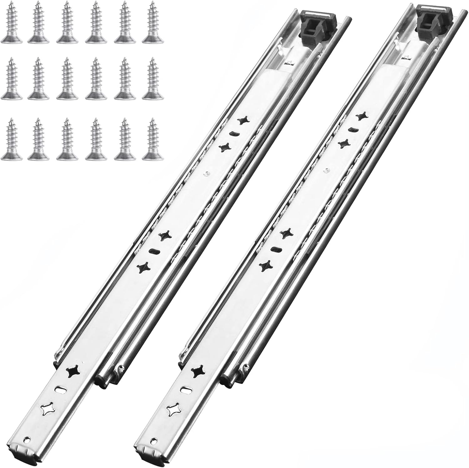 Heavy Duty 40 Inch Drawer Slides with 260 Lb Capacity for DIY