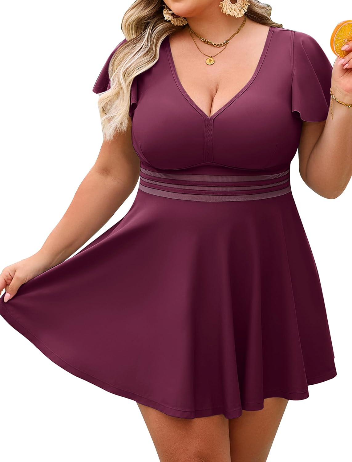 Arolina Women's Plus Size Tankini Swimsuits for Comfort and Style