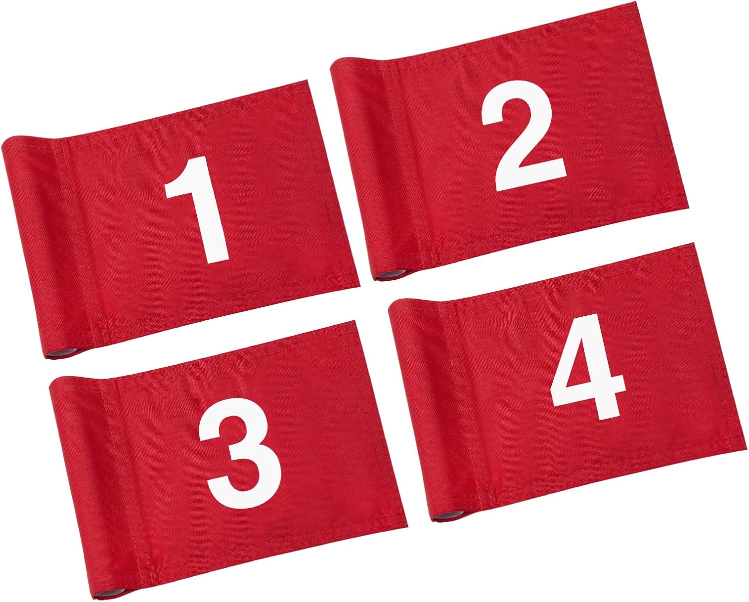 KINGTOP Numbered Golf Flag Set for Backyard Putting Greens