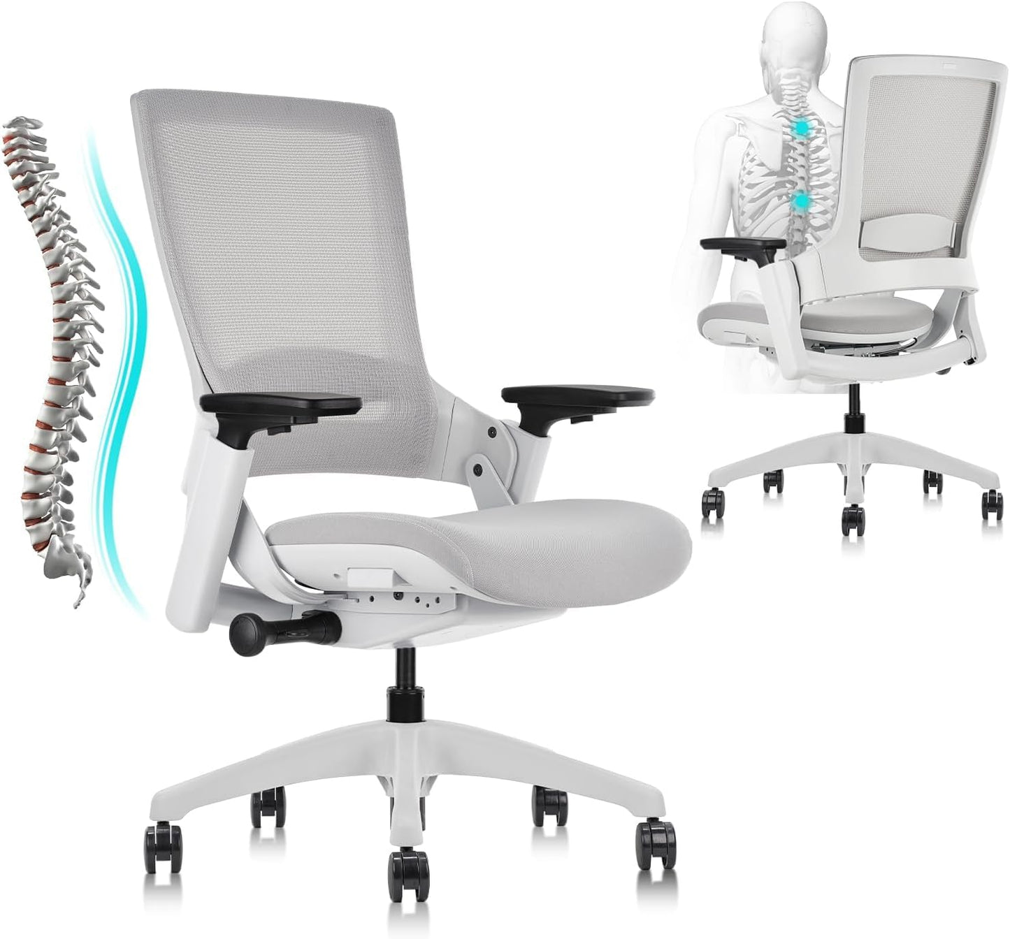 CLATINA Office Chair Swivel Executive Chair for Comfort & Support