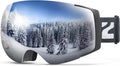ZIONOR X4 Ski Goggles Magnetic Lens - High Performance Anti-fog Vision