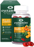 eyetamins Dry Eye Comfort 60 Softgels - Natural Eye Hydration