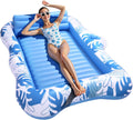 Inflatable Tanning Pool Lounger Float for 2 Person - Extra Large
