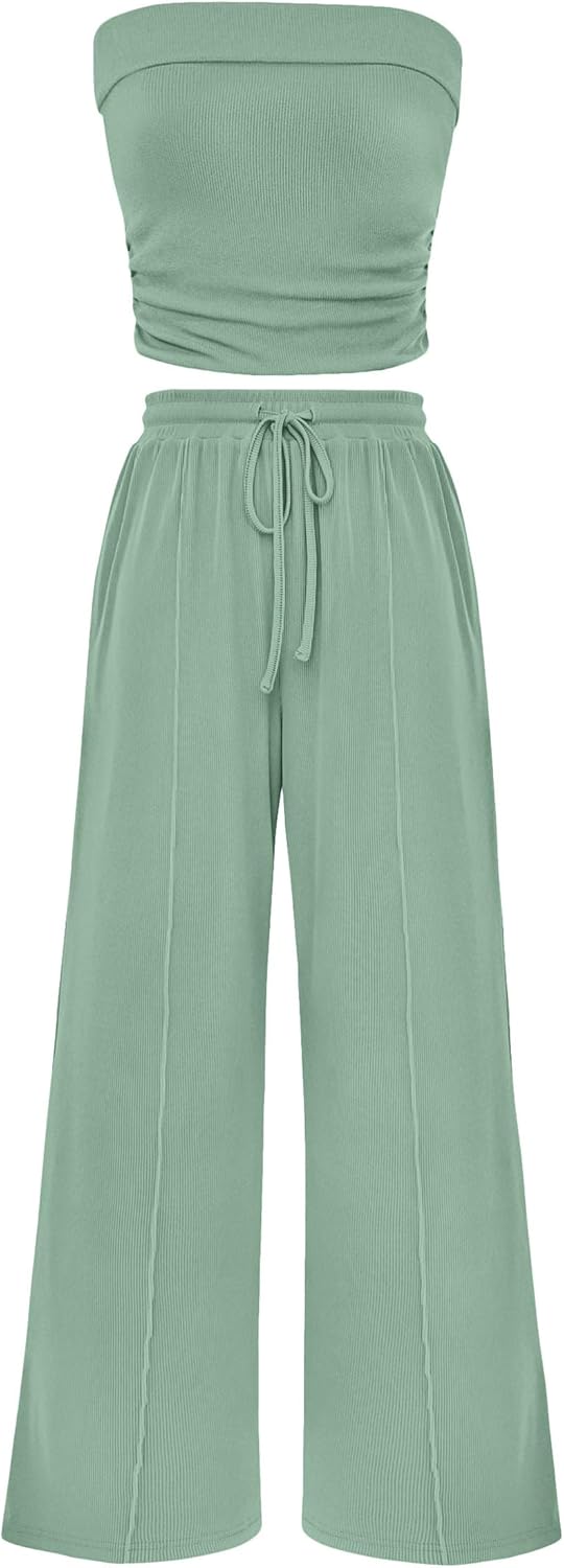 Stylish Womens Summer Outfits 2 Piece Sets for Casual Wear
