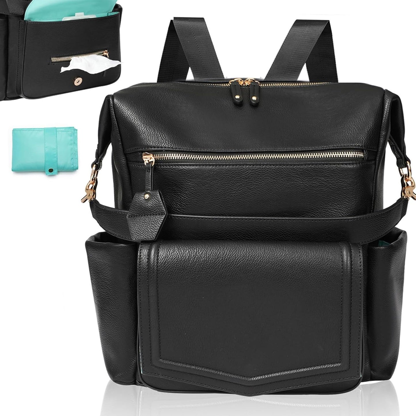 MOMINSIDE Diaper Bag Backpack: Stylish, Versatile, and Spacious