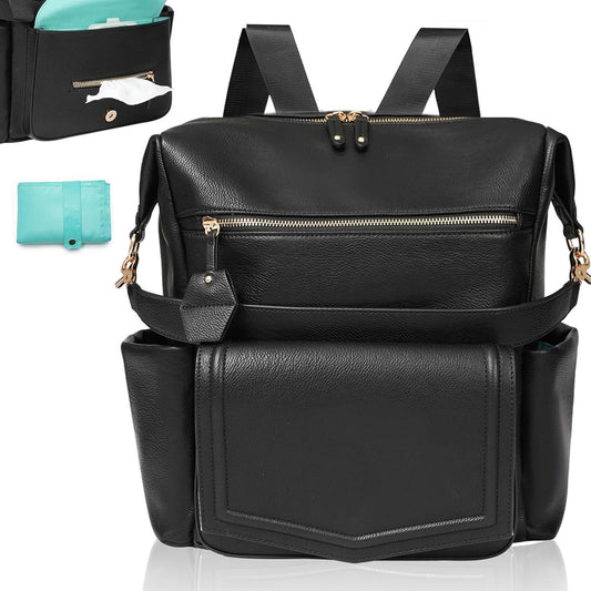 MOMINSIDE Diaper Bag Backpack: Stylish, Versatile, and Spacious