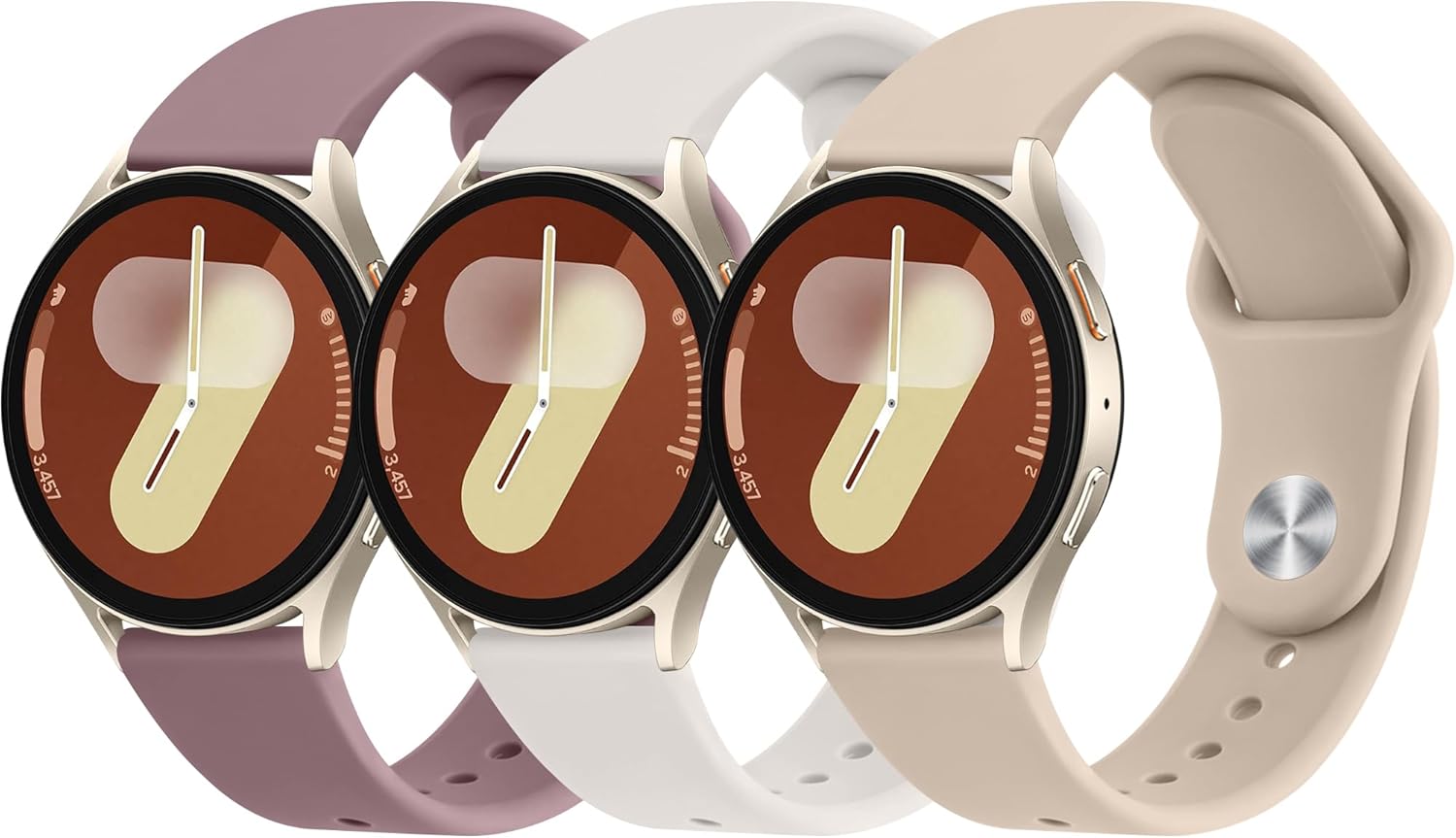 Soft Silicone Sport Bands for Samsung Galaxy Watch