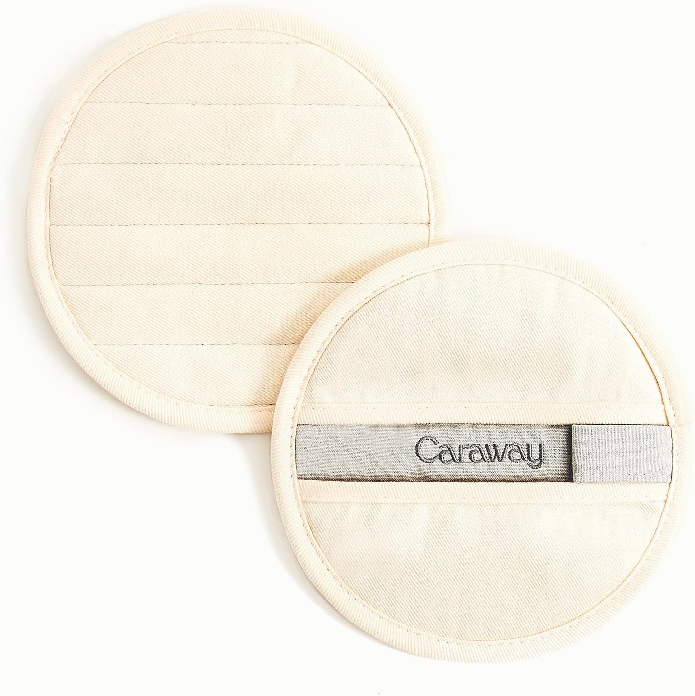 Caraway Pot Holders - Organic Cotton for Kitchen Safety