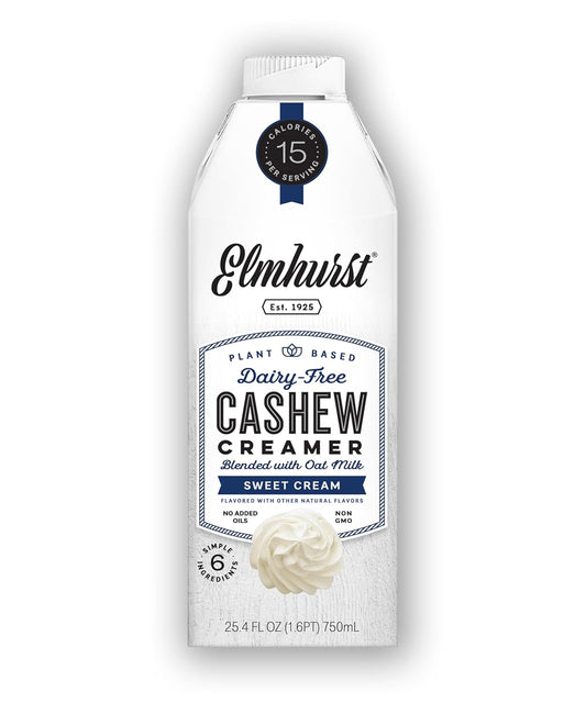Elmhurst Sweet Cream Cashew Creamer - 6 Pack