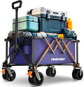 Collapsible Wagon Cart 360LBS Heavy Duty Foldable Beach Wagon