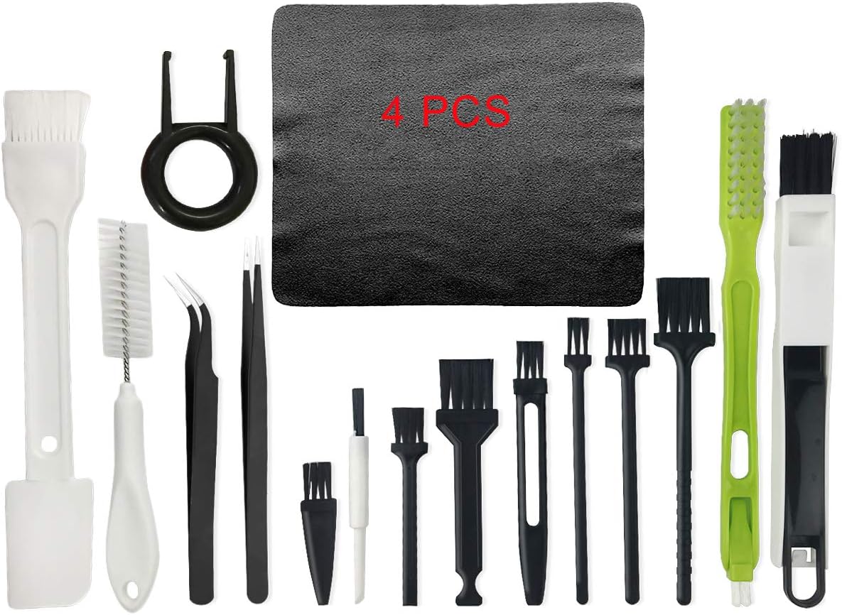 19-in-1 Computer Cleaning Kit - Anti-Static Brushes - GUINIFAO