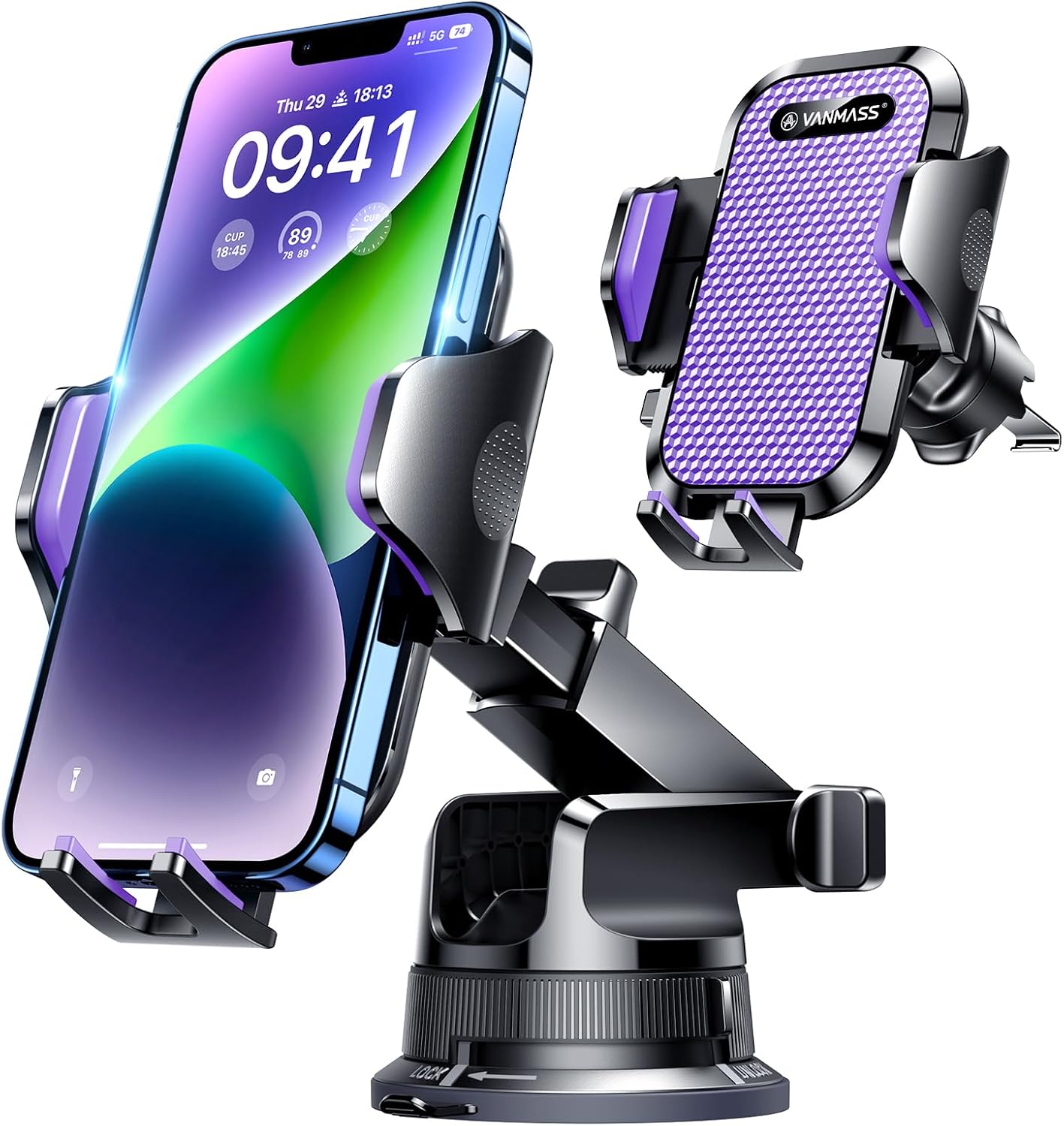 Ultimate Secure Phone Mount - VANMASS