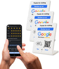 NFC Tap Google Stand - Tap or Scan QR for More QRLynk