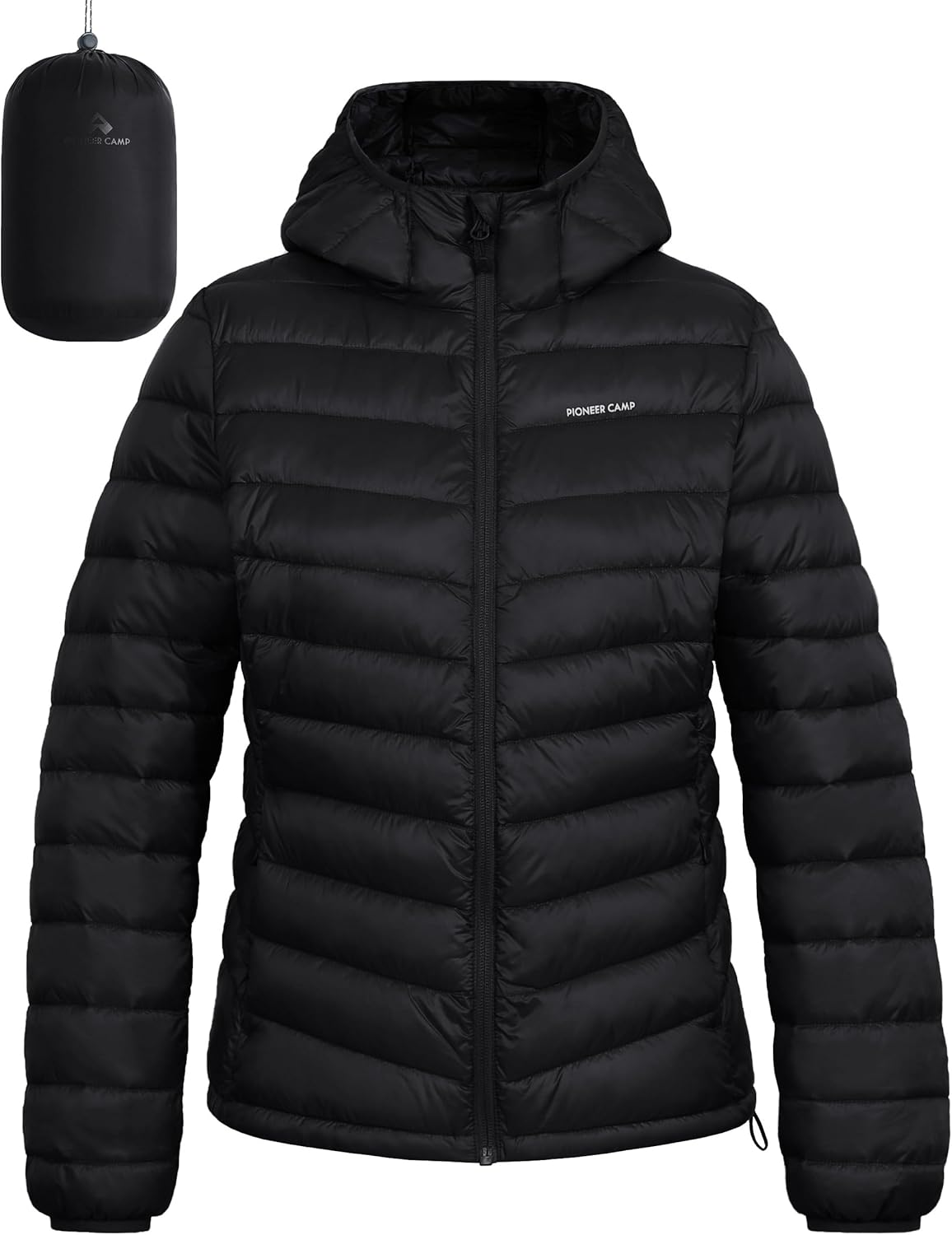 Packable Puffer Jacket for Women - Lightweight & Water-Repellent