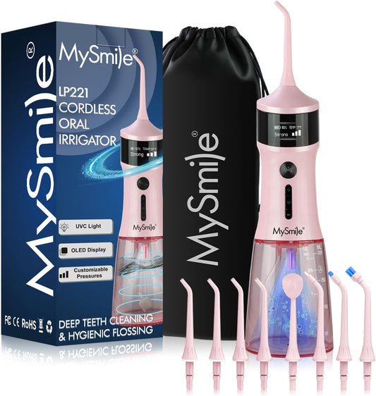 MySmile LP221 UVC Sterilizable Cordless Water Flosser Review
