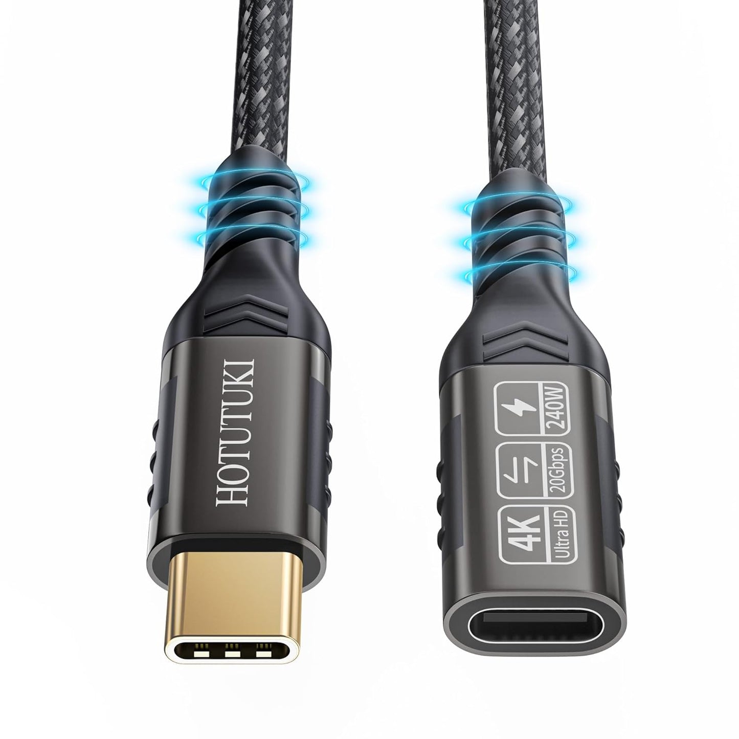 240W PD Fast Charging USB-C Extension - HOTUTUKI
