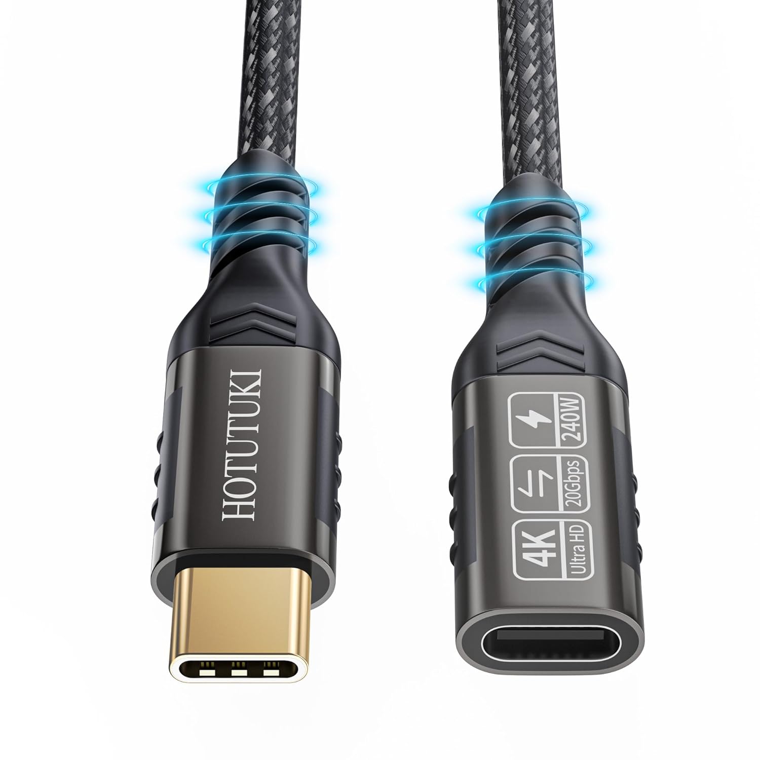 240W PD Fast Charging USB-C Extension - HOTUTUKI