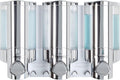 AVIVA Three Chamber Shower Dispenser - Clean, Organized Shower