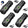 Mini Flashlight 2550 Lumens Rechargeable USB C - Compact EDC Light