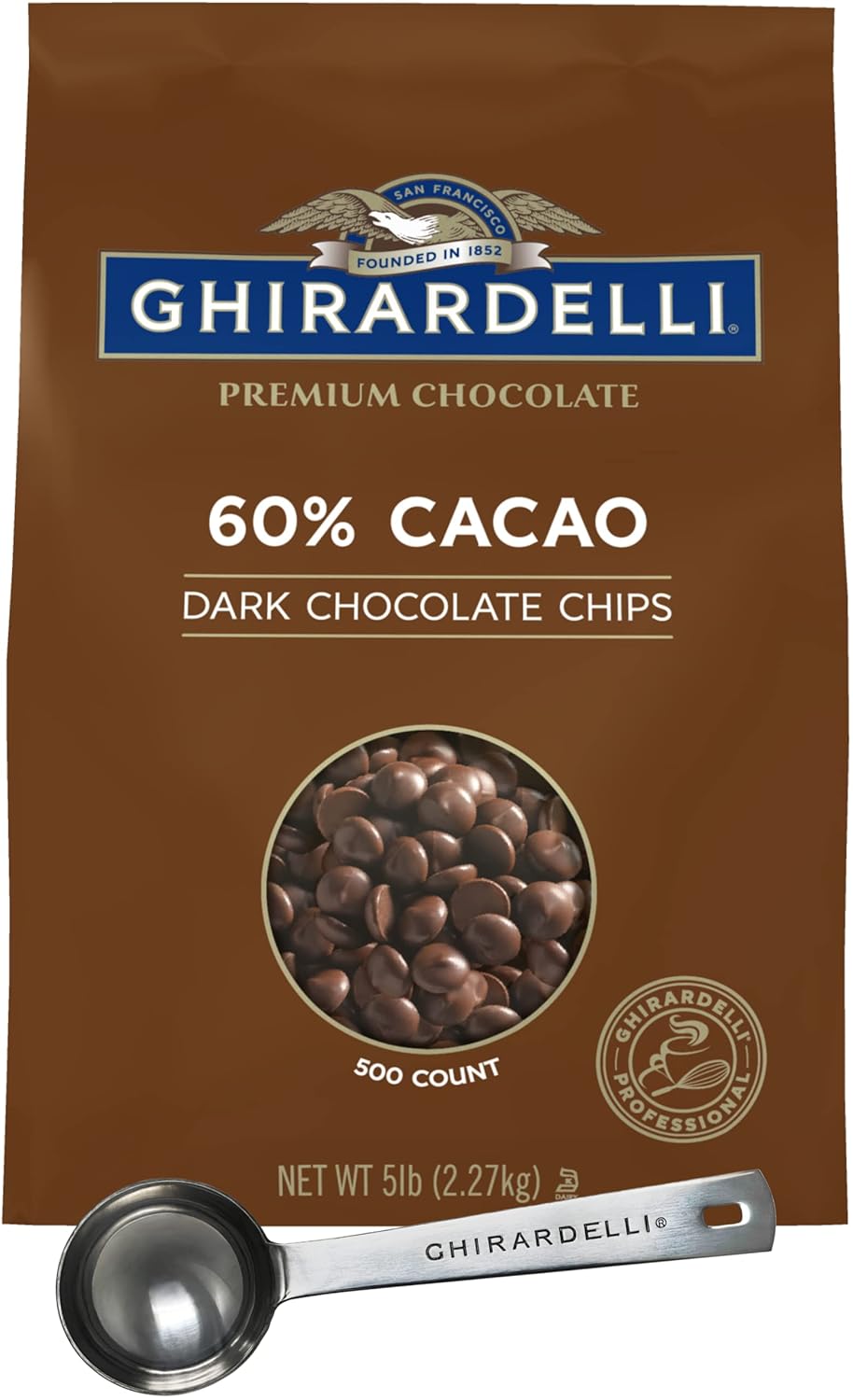 Ghirardelli 60% Cacao Chocolate Chips for Baking and More