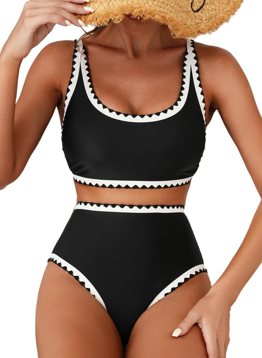 Herseas Women's Floral Print High Waisted Bikini Set Review