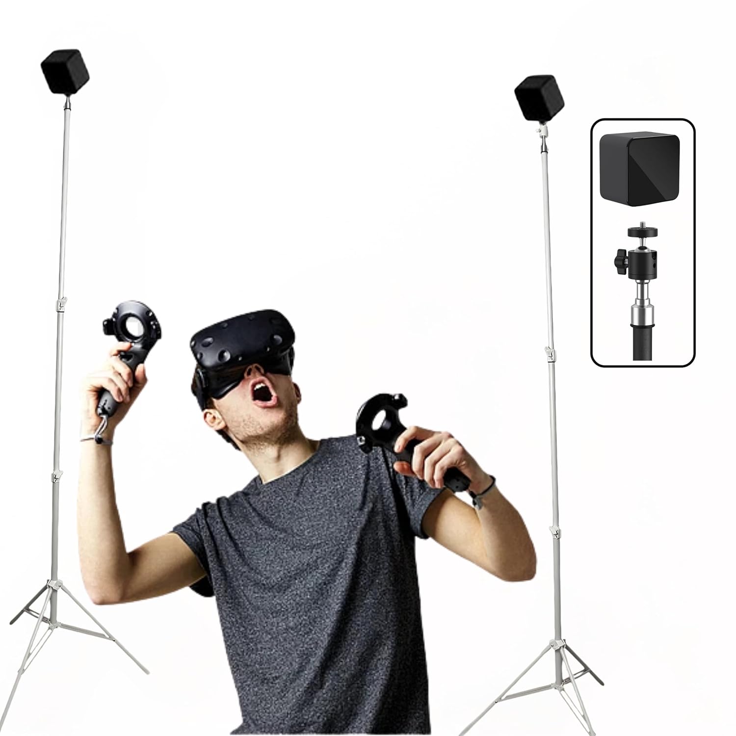 Skywin VR Tripod Stand for HTC Vive and Oculus Rift Sensors