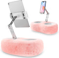 CreaDream Tablet Pillow Stand with Snack Bowls for Comfort