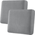 Super Stretch Individual Seat Sofa Covers Slipcover Set - Dove