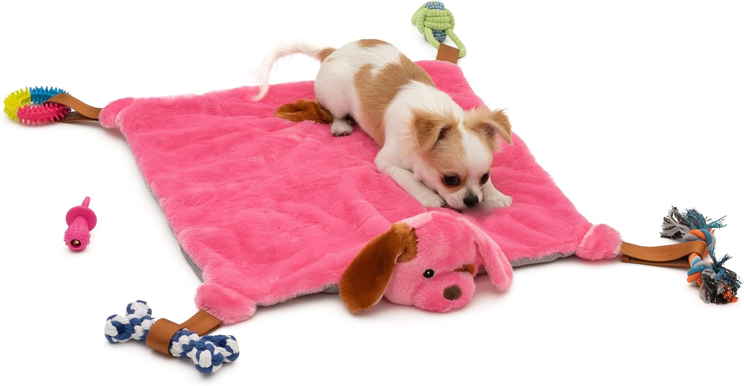 Puppy Play Mat - Interactive Teething Fun for Small Breeds!