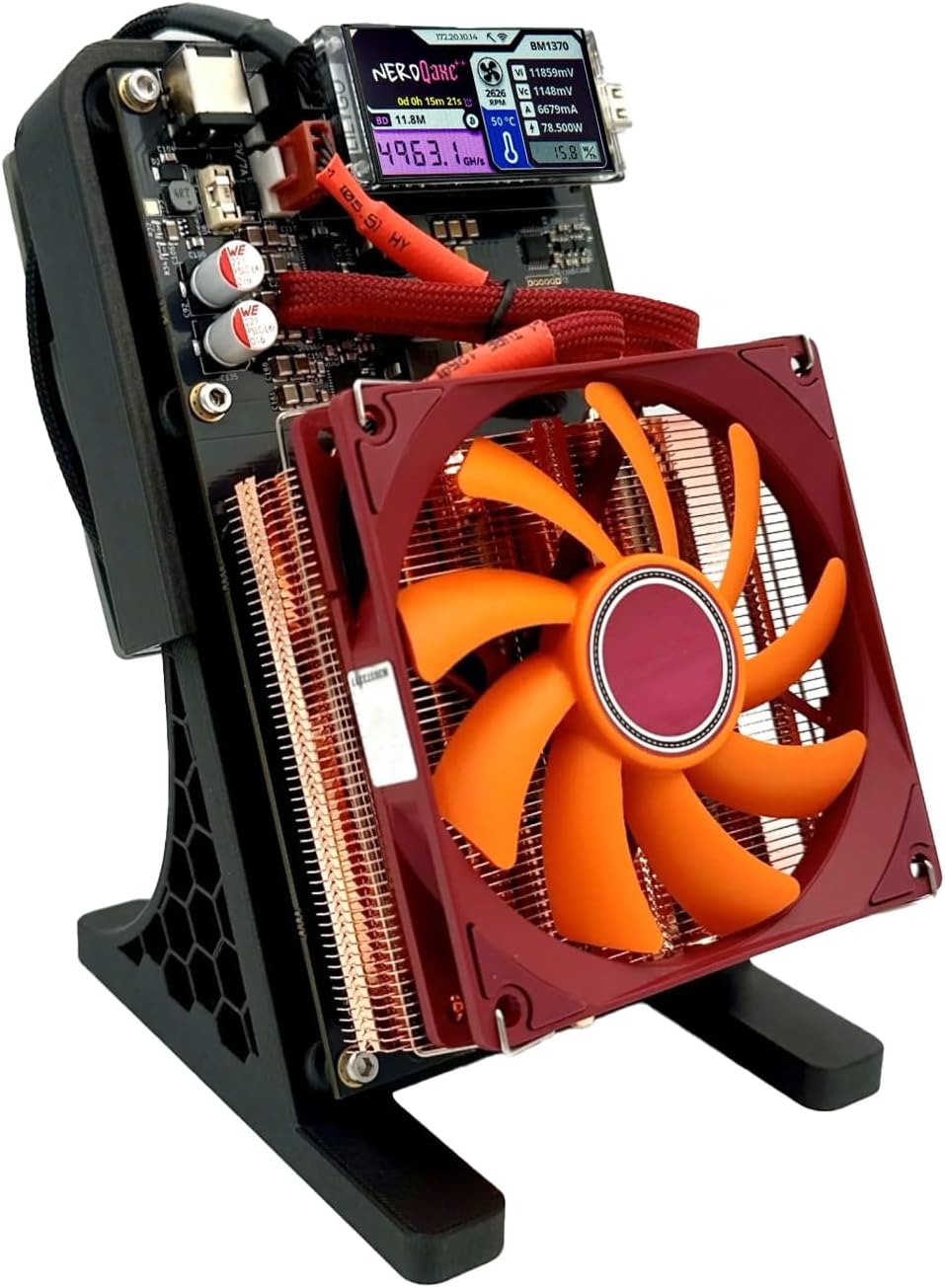 Bitcoins Miner 4.8TH/s with High-Performance Cooling System