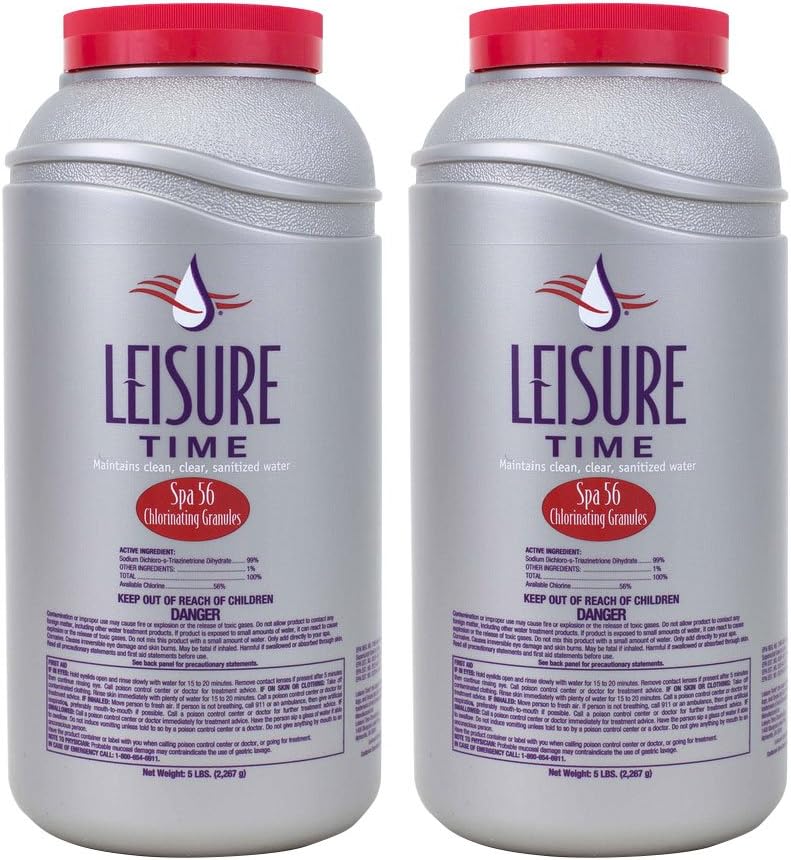 Leisure Time E5-02BX Spa 56 Chlorinating Granules for Hot Tubs