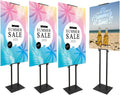 Poster Board Stand for Display, Heavy Duty Floor Sign Holder - 4Pack