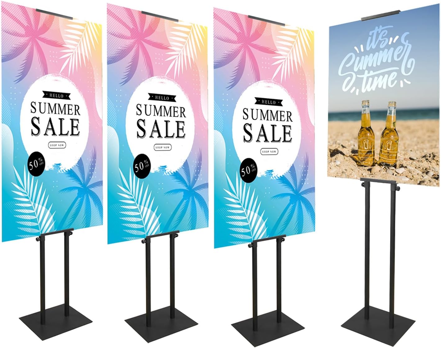 Heavy Duty Poster Board Stand for Double Sided Display Use
