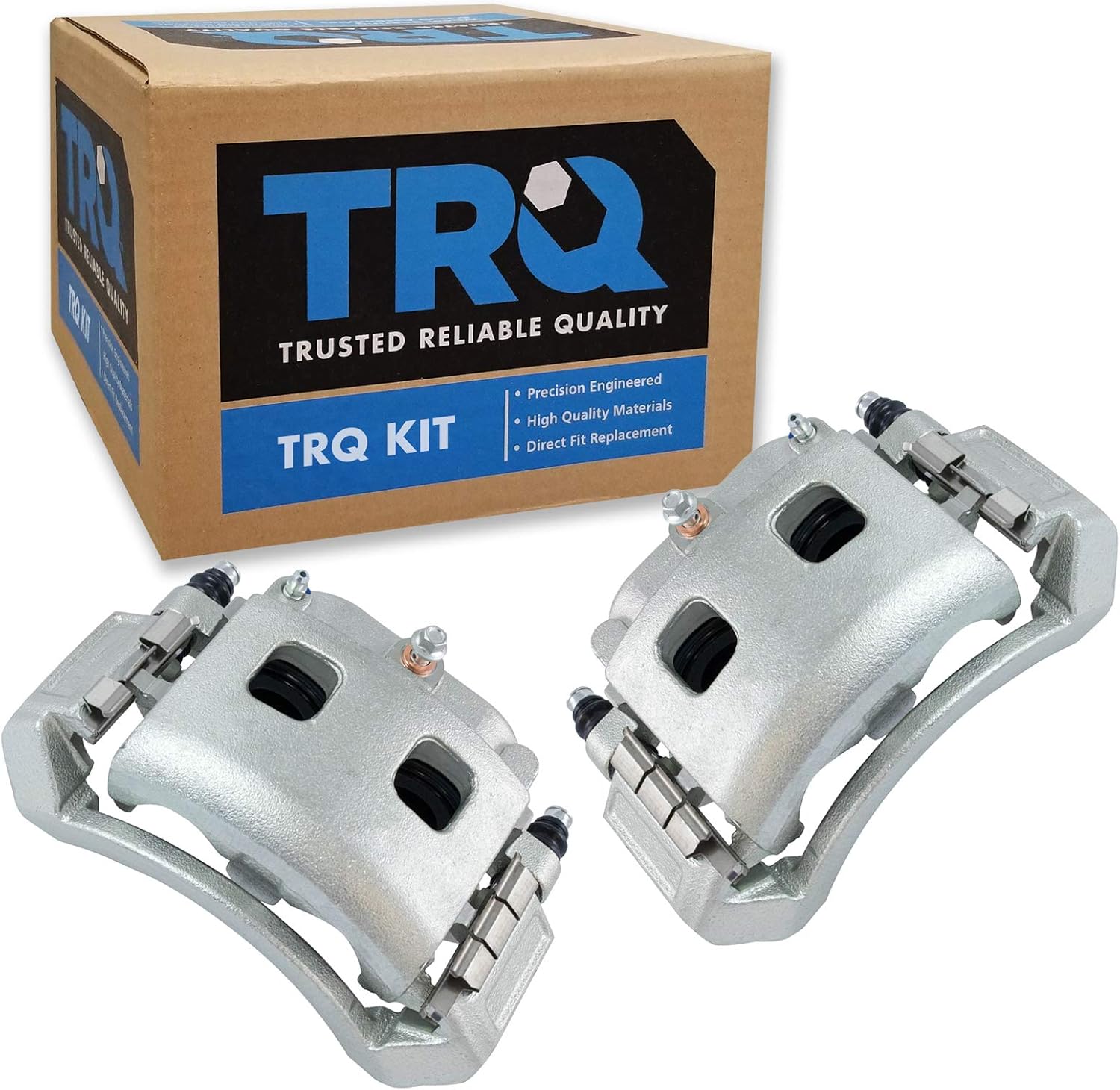 TRQ Front Brake Caliper Set for Dodge Durango and Ram 1500