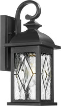 Outdoor Wall Light Fixture Matte Black - Durable Porch Sconce