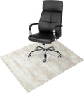 Abstract Office Chair Mat 36in x 48in - Stylish Hard Floor Protector