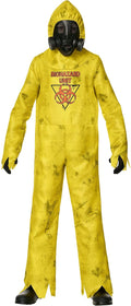 Spirit Halloween Kids Hazmat Hazard Zombie Costume - Full Set