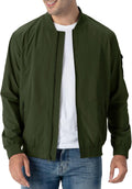 Rdruko Men's Lightweight Bomber Jacket - Fashion Meets Comfort