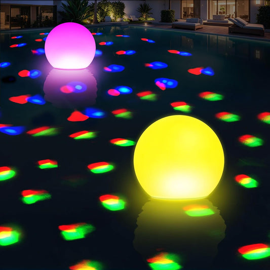 Floating Pool Lights with Color Changing LED for Parties and Ponds