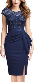 Miusol Sparkling Sequin Lace Dress