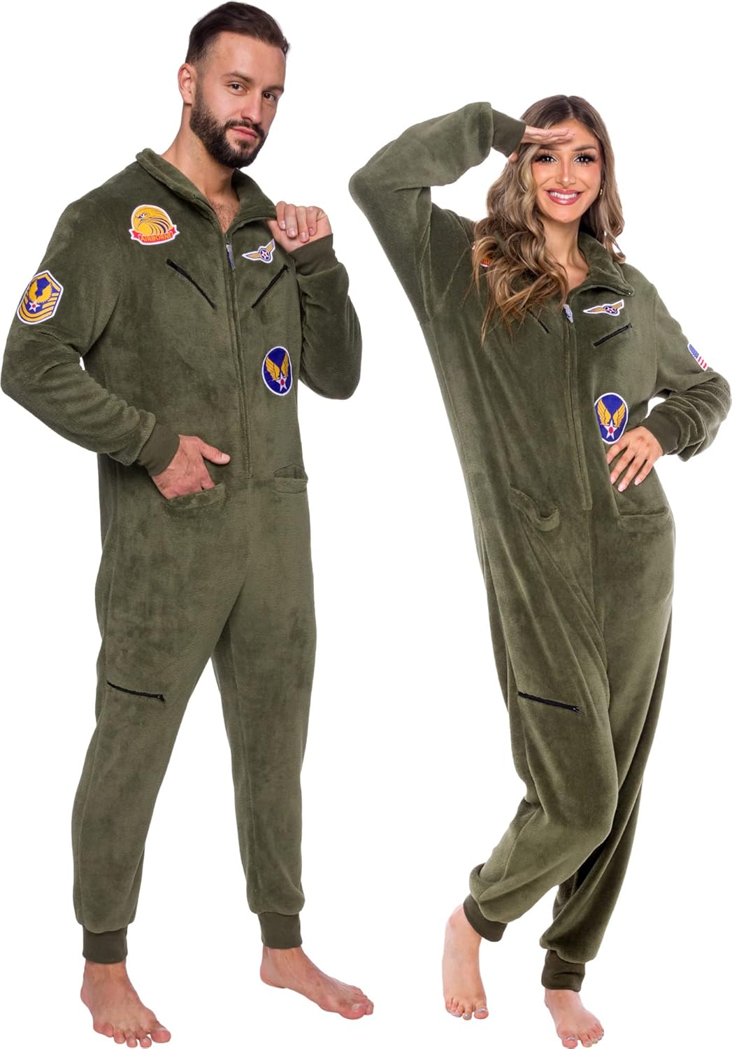 Funziez Slim Fit Racecar Driver and Fighter Pilot Costume