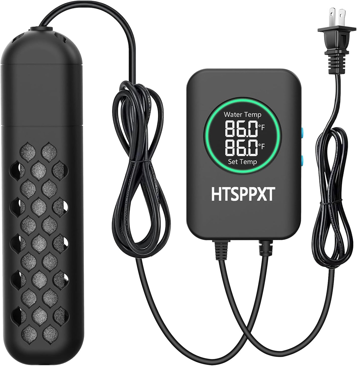 Adjustable Aquarium Heater - Smart Protection, Precise Control